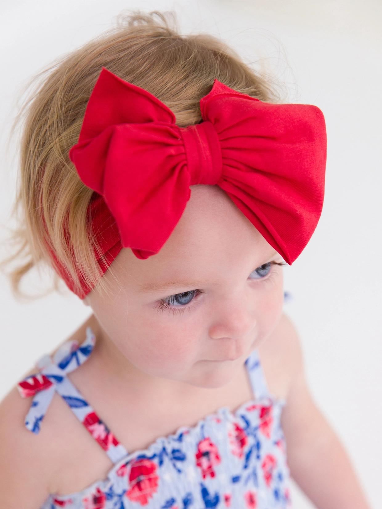 Red Bow Headband