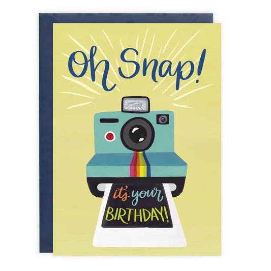 Oh Snap Birthday Card