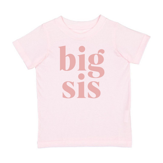 Big Sis SS Tee in Ballet