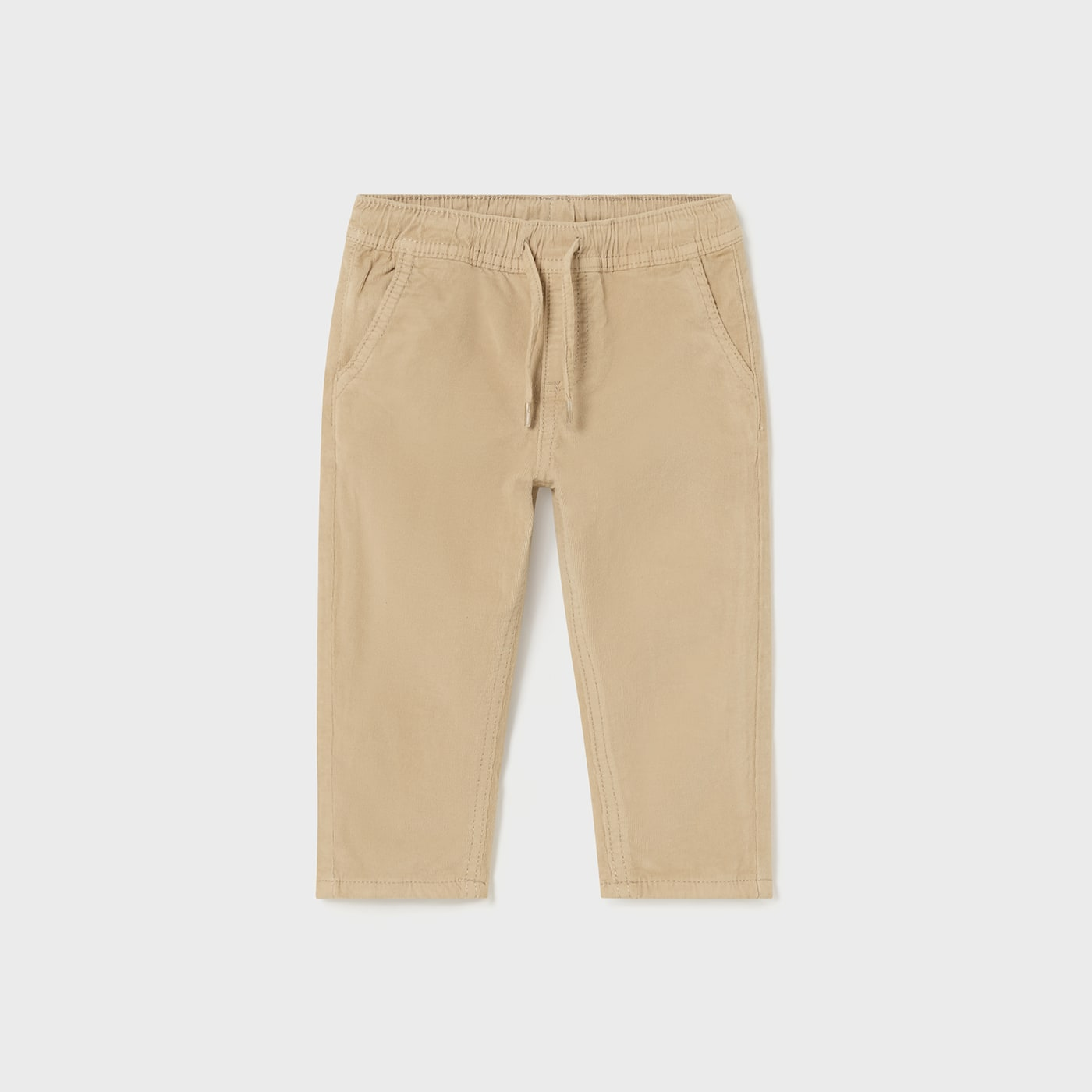 Almond Micro Cord Pants