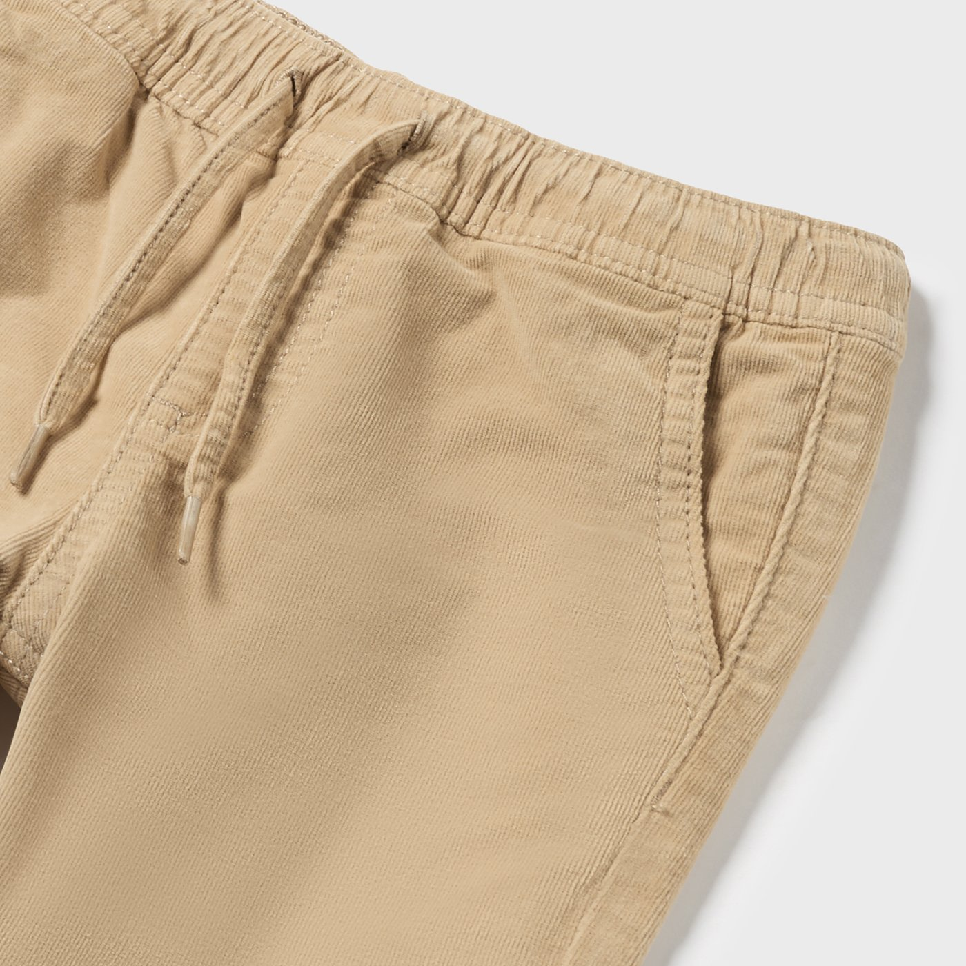 Almond Micro Cord Pants