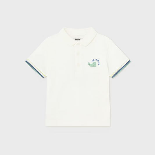 Navy Animal Friends Polo