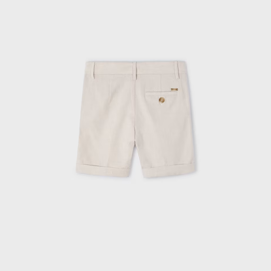 Raffia Linen Suiting Bermuda Shorts