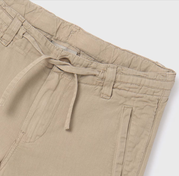 Camel Linen Pants