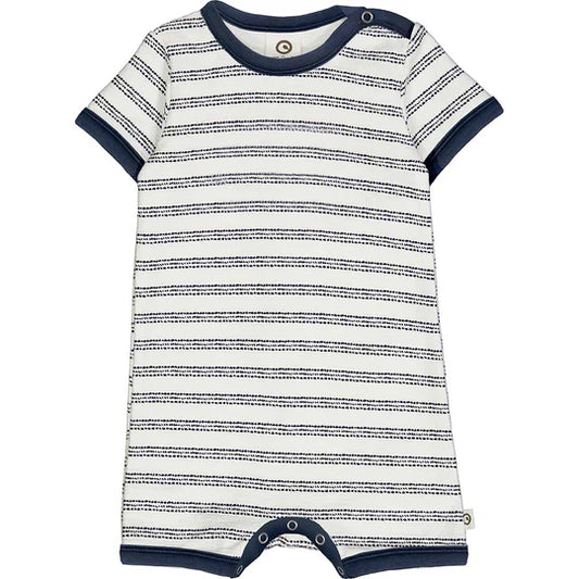 Cream Night Blue Stripe Beachbody