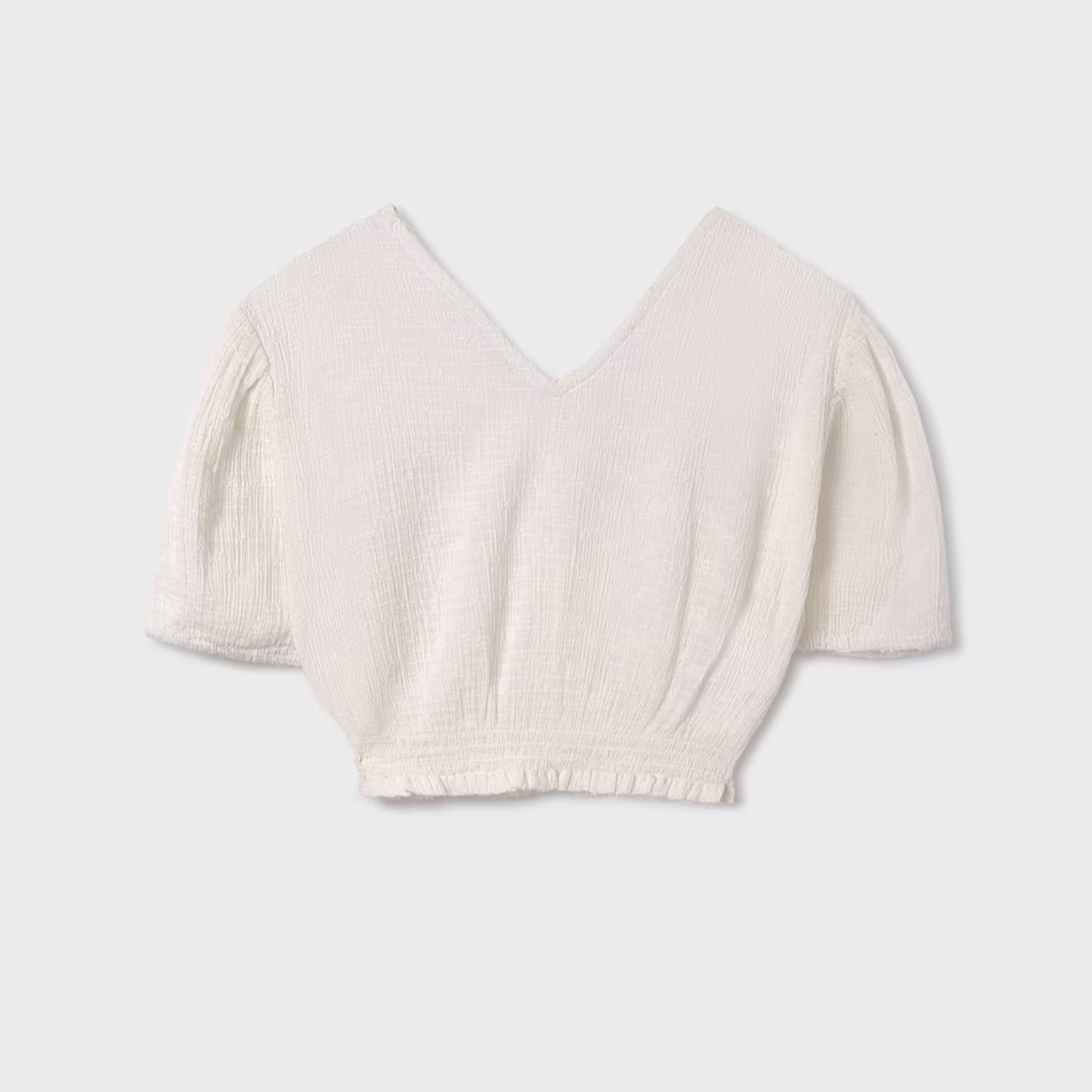 Natural Gauze Blouse