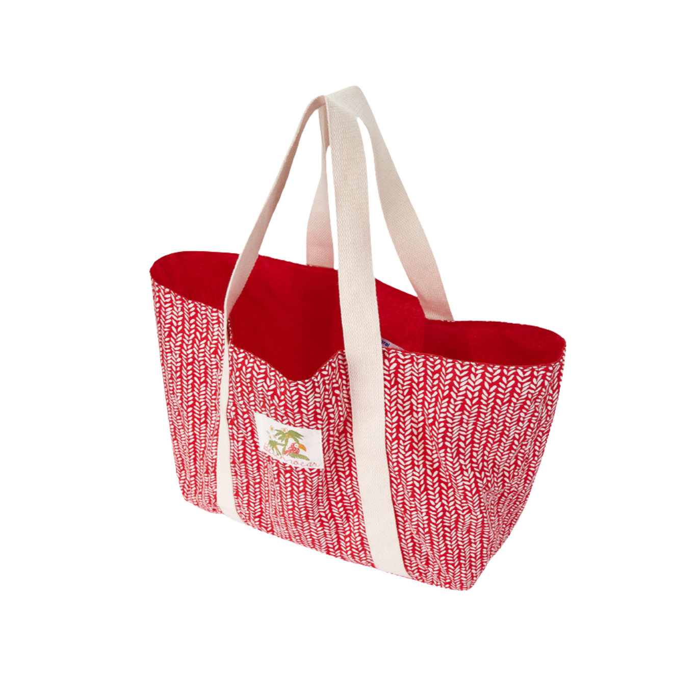 Red Beach Tote