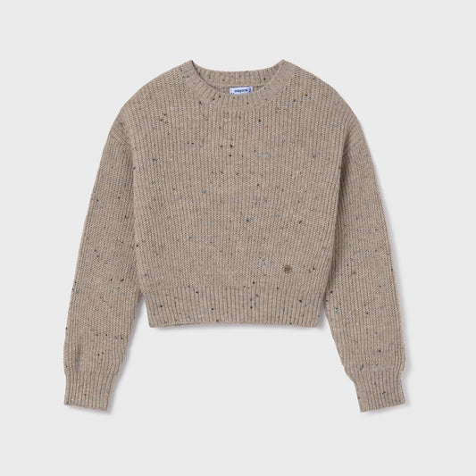 Sepia Speckled Sweater