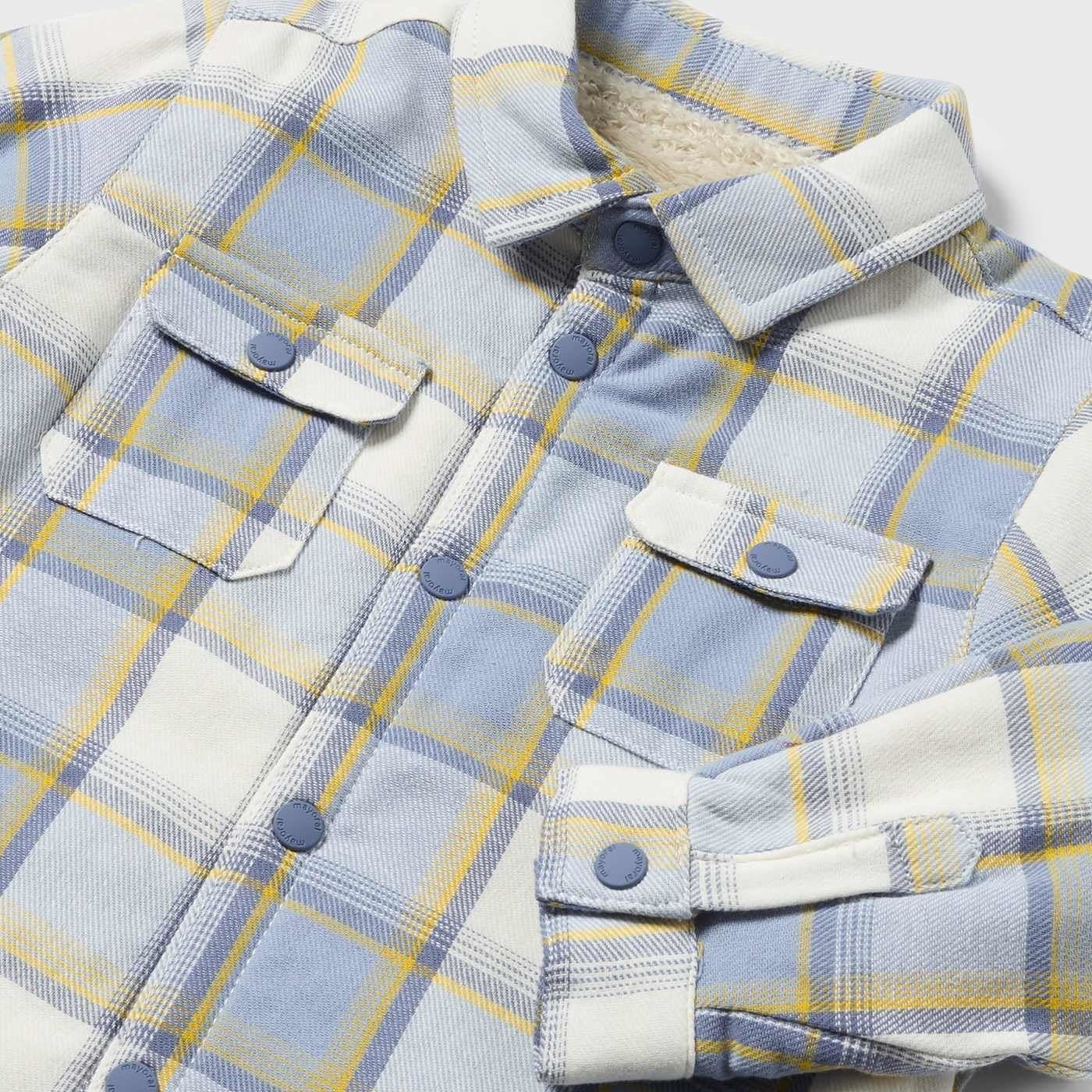 Glacial Plaid Button Up Shirt