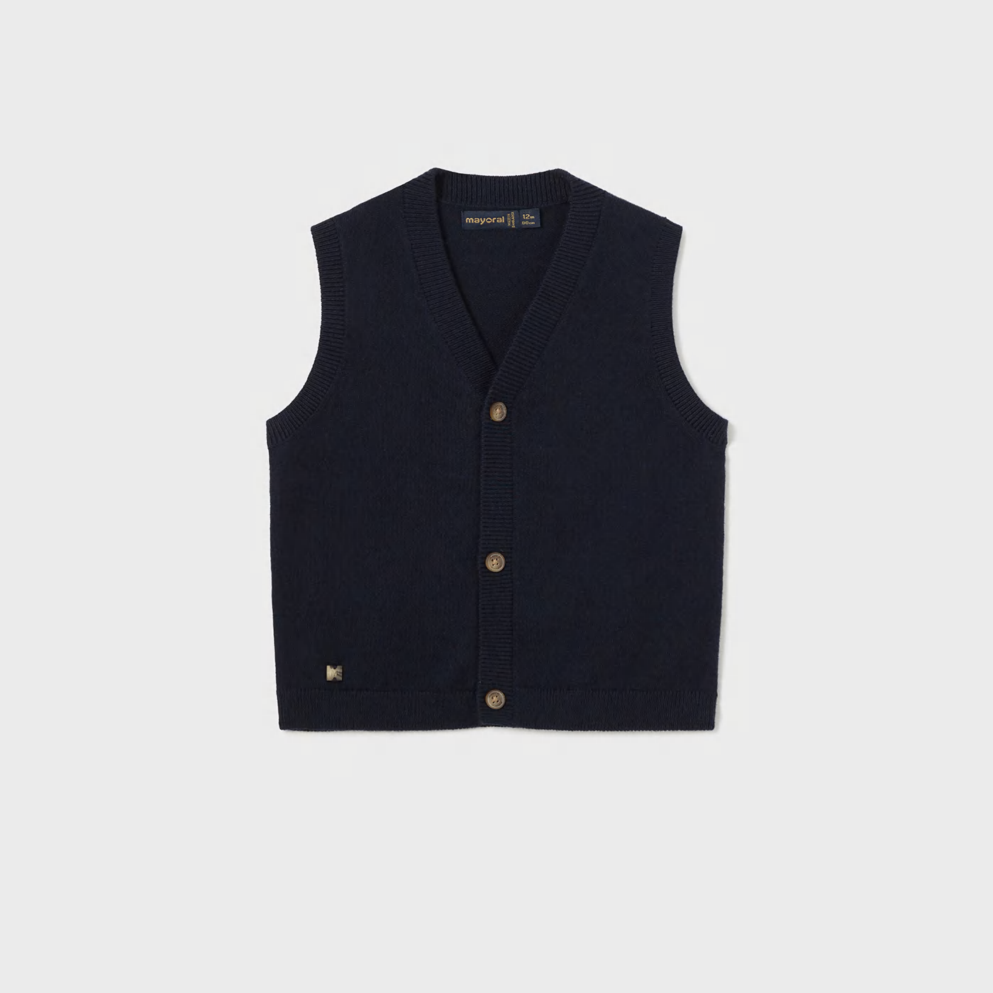 Navy Knit Vest