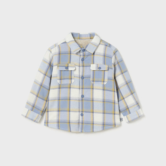 Glacial Plaid Button Up Shirt