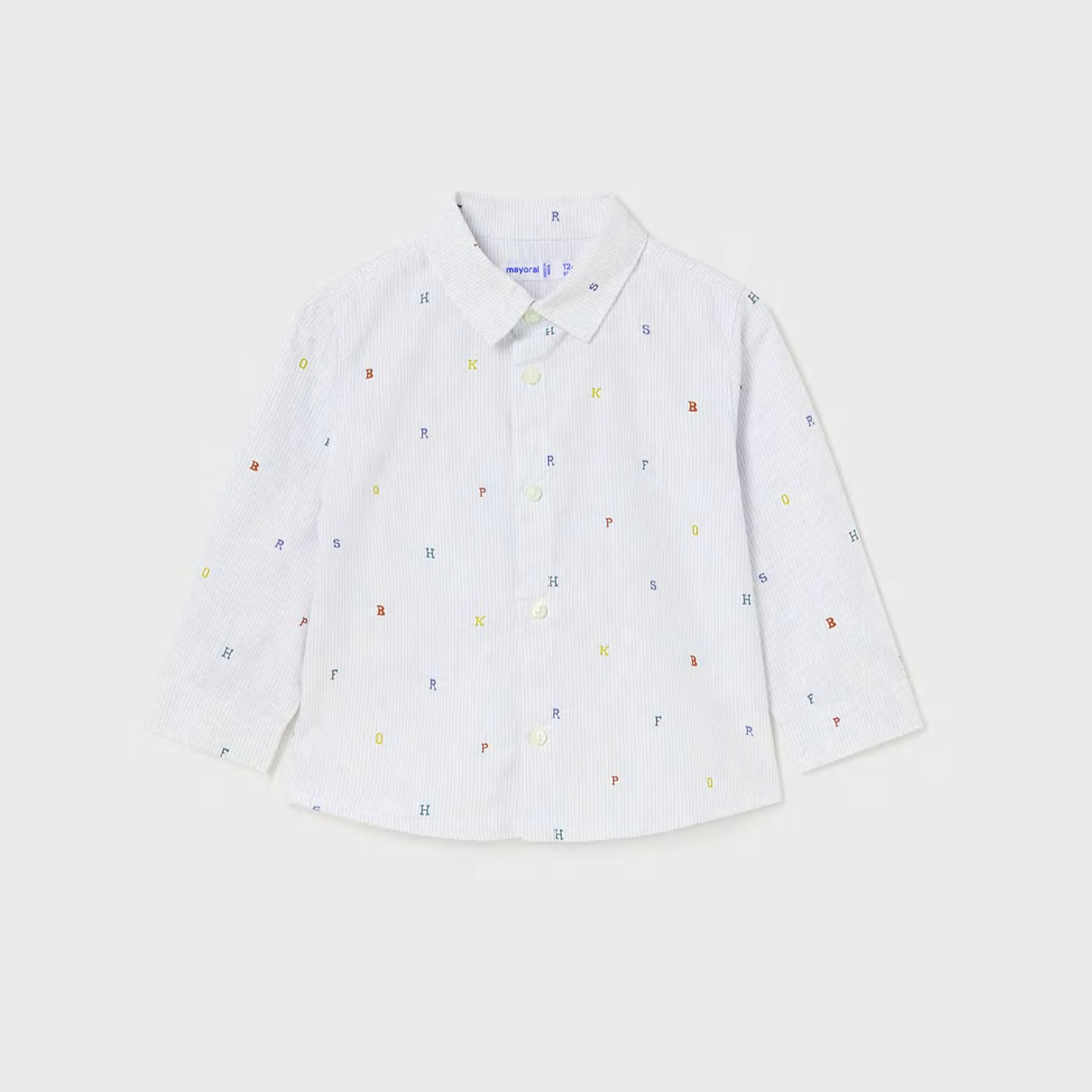 Letters Button Up Shirt