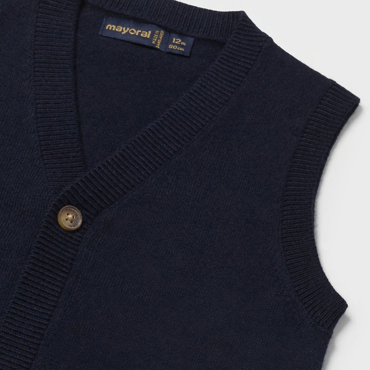 Navy Knit Vest