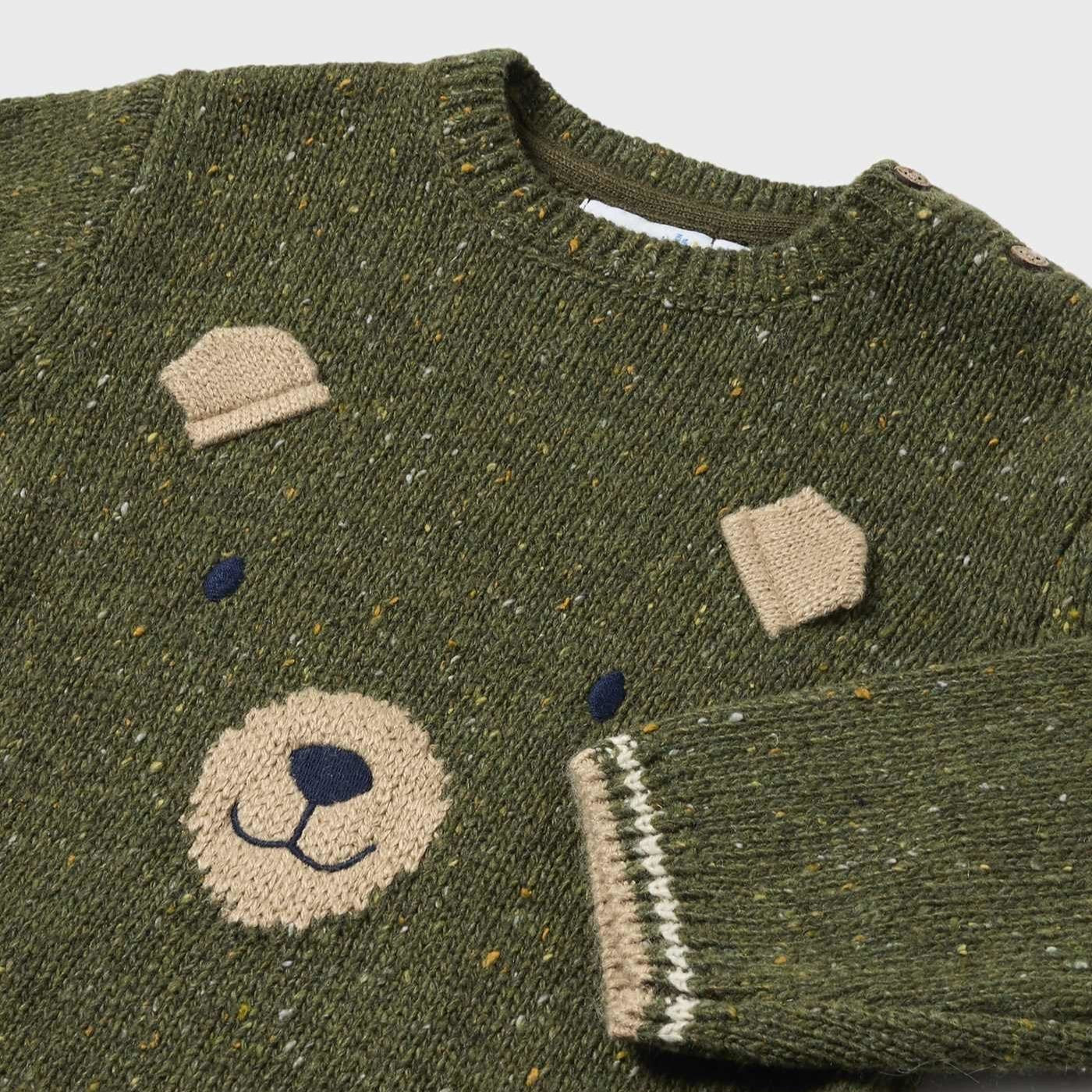 Forest Mix Bear Sweater