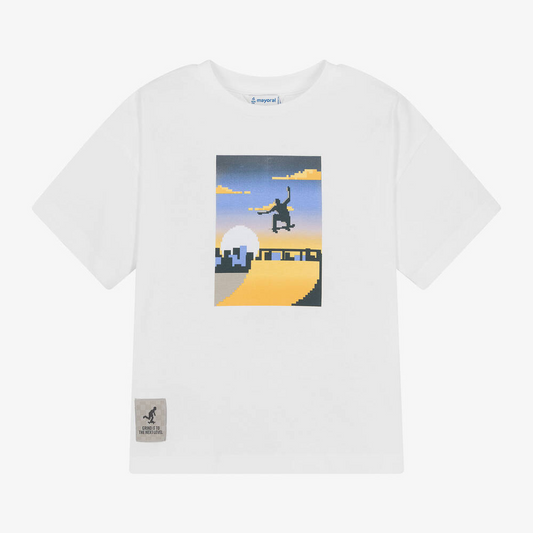 Skateboard Sunset Tee