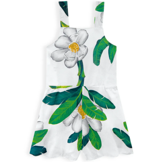 White Island Leaf Romper