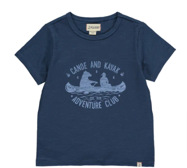 Navy Camp Adventure Tee