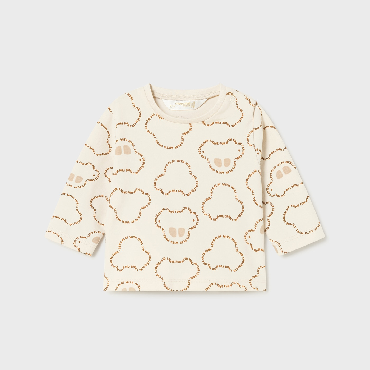 Brown Car Pattern Tee