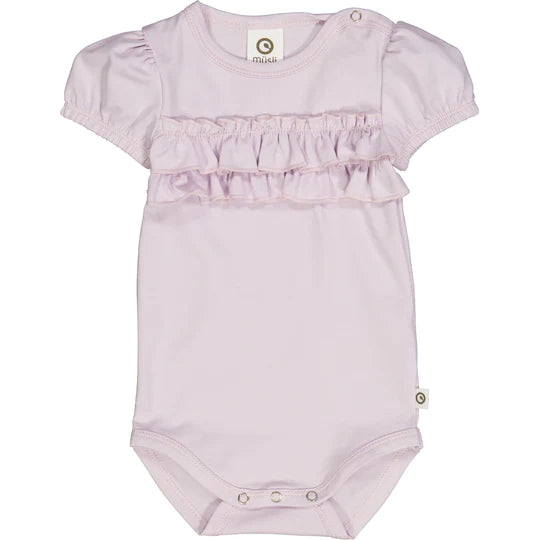 Orchid Frill Bodysuit