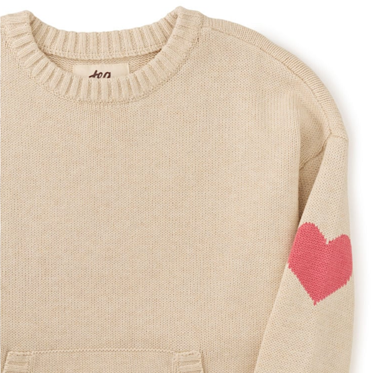 Heart Sleeve Sweater (Girl)