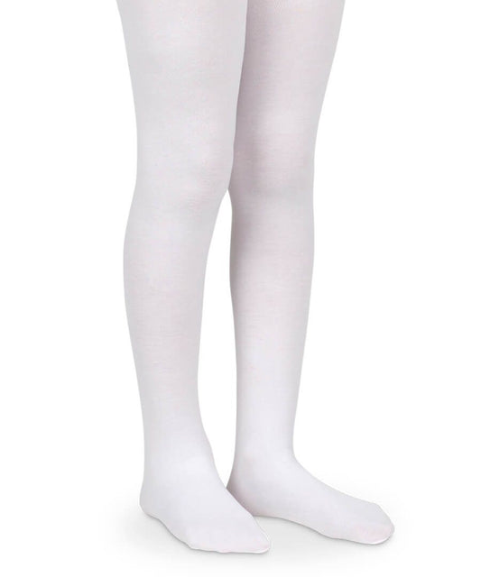 White Microfiber Tights