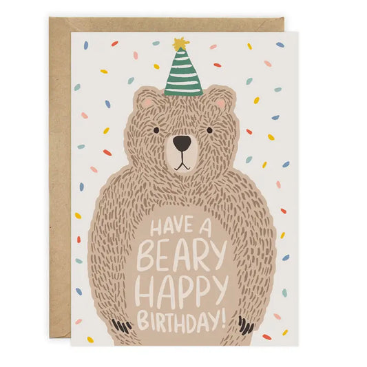 Bear Birthday Card