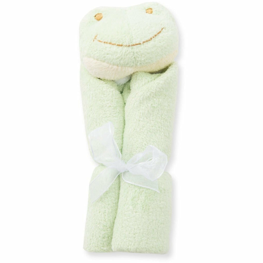 green frog blankie