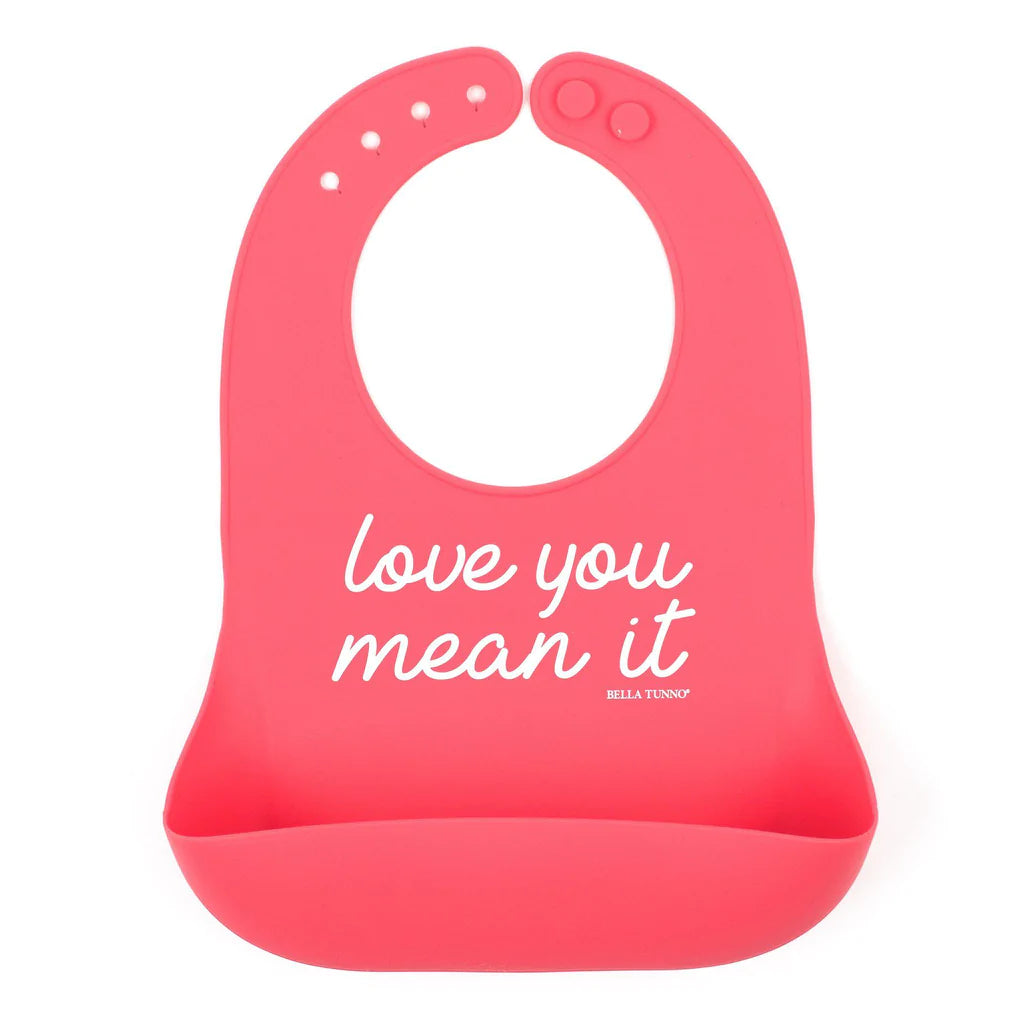 Love you mean it Wonder Bib