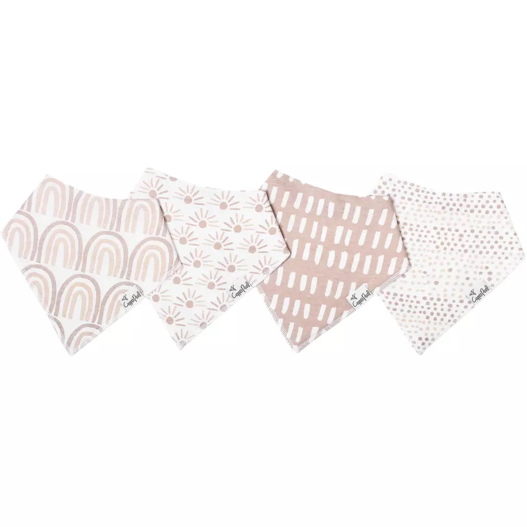 Bliss Baby Bandana 4pk Bib Set