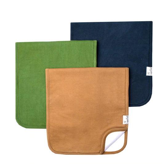 Ridge Burp Cloth 3pk Set