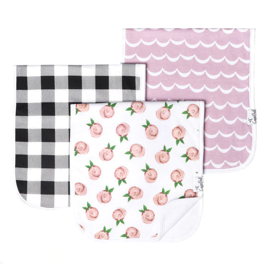 Rosie Burp Cloth 3pk Set