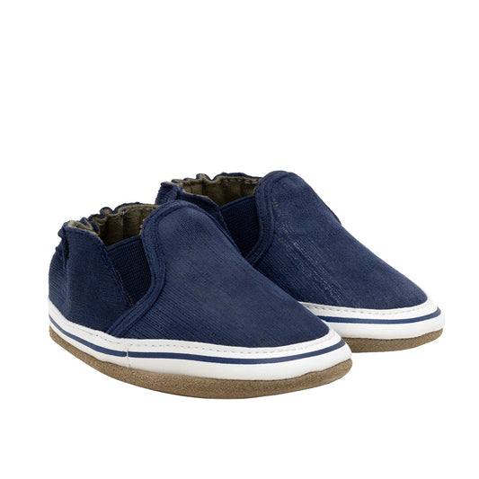 Navy Liam Baby Shoes