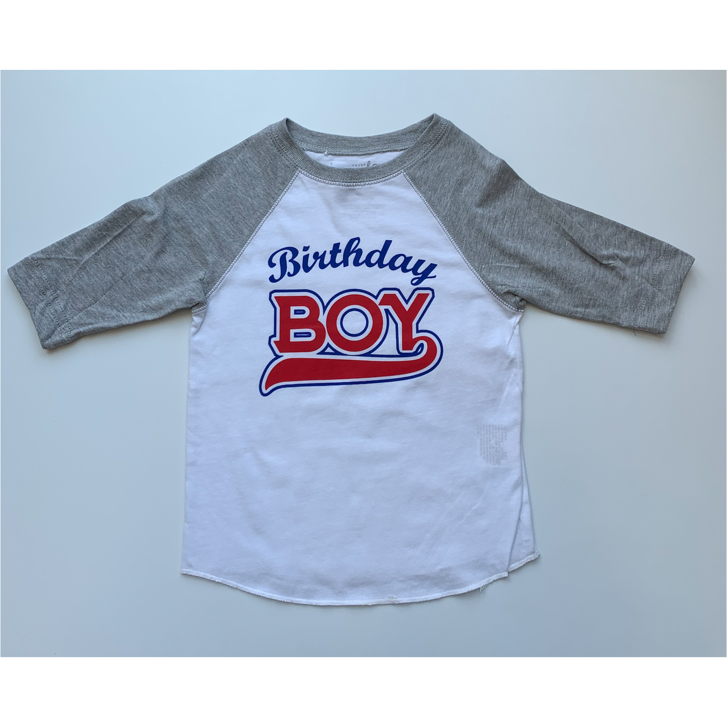 Birthday Boy Baseball Tee