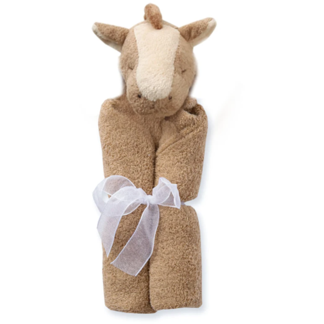 brown pony blankie 