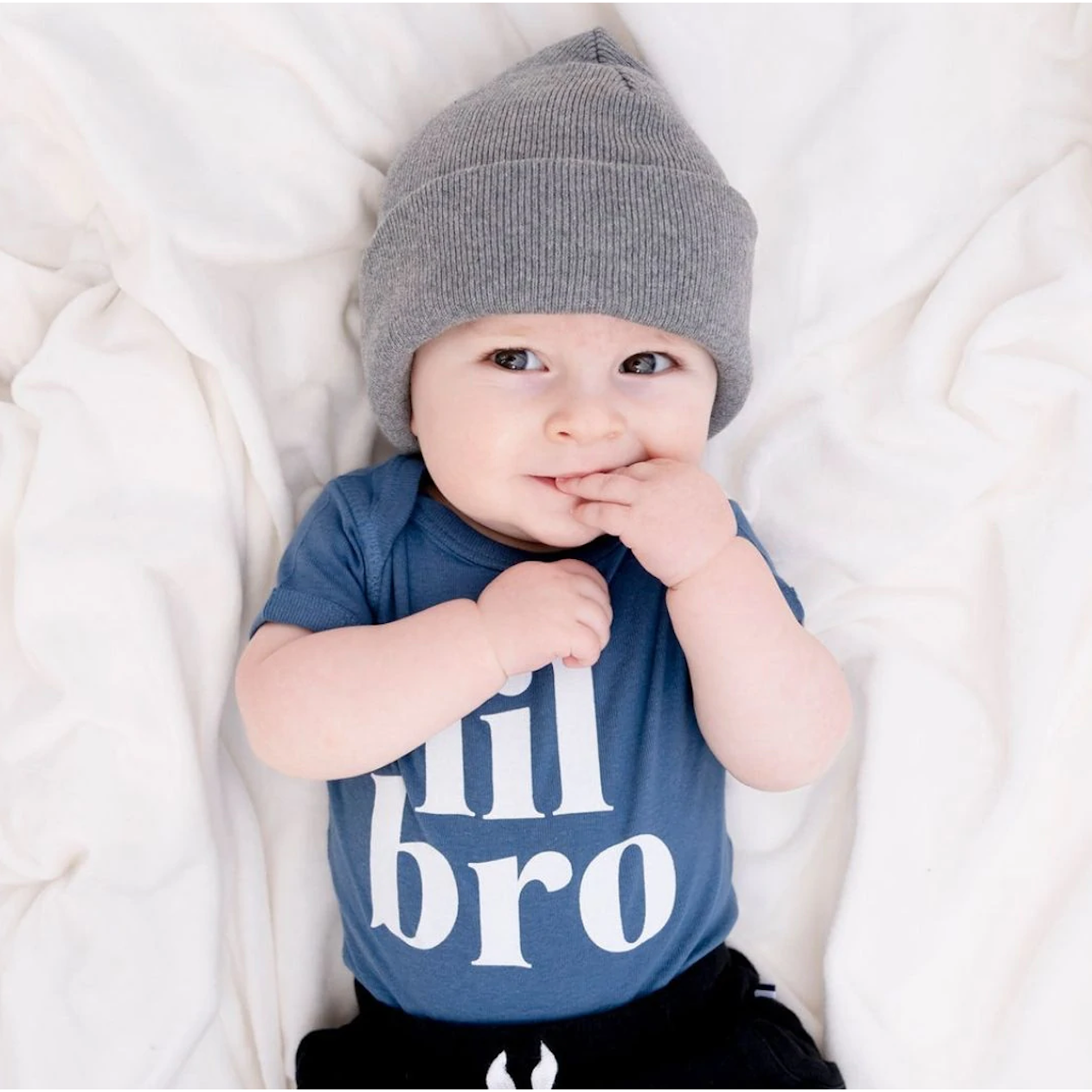 Indigo Lil Bro SS Bodysuit