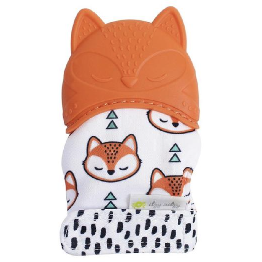 Fox Teething Mitt